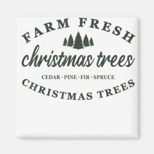 Aimant Arbres de Noël frais de ferme