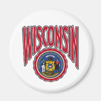 Aimant Arc du Wisconsin et sceau
