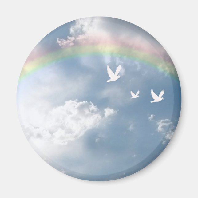 Aimant Arc en ciel (Devant)