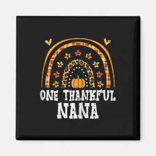 Aimant Arc-en-ciel Merci Nana Thanksgiving Famille Mim