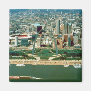 Aimant Arc et Skyline de Saint-Louis