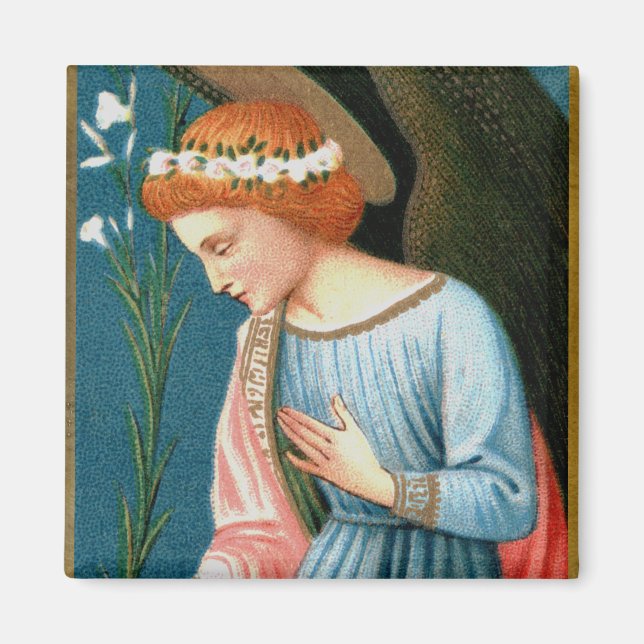 Aimant Archange Gabriel, Annonciation de Lippi (Détail) (Devant)