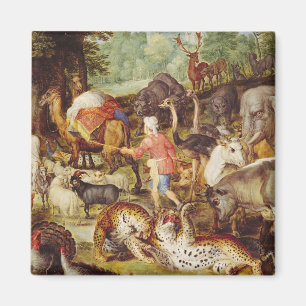 Aimant Arche de Noé, détail du côté droit