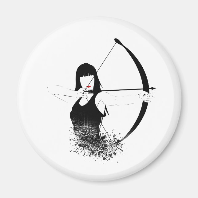 Aimant Archer féminin (Devant)