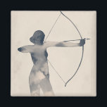 Aimant Archeresse aquarelle Silhouette<br><div class="desc">Tir à l'arc I par Grace Popp. | 138501D</div>