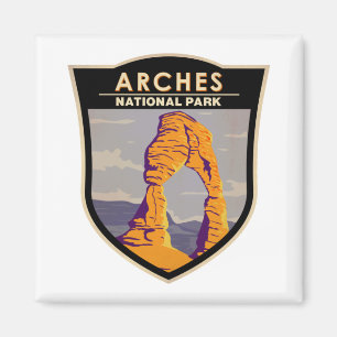 Aimant Arches Parc National Delicate Arc Vintage