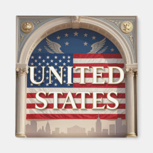 Aimant Architecture de la liberté des ÉTATS-UNIS
