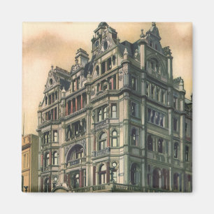 Aimant Architecture vintage de l'hôtel Queens Leicester S