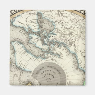 Aimant Arctique, hémisphère Nord