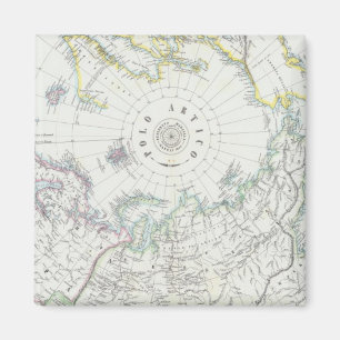 Aimant Arctique, hémisphère Nord