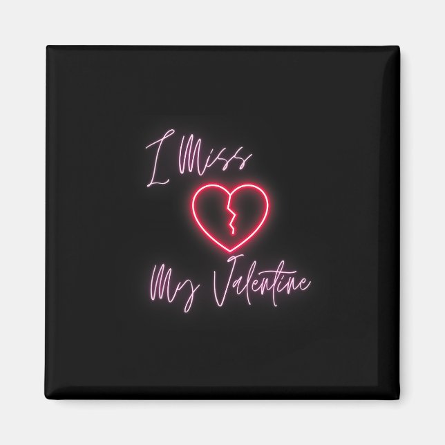 Aimant Ardent Désir Je M'ennuie De Mon Valentin' Saint-Va (Devant)