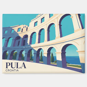 Aimant Arène de Pula Croatie