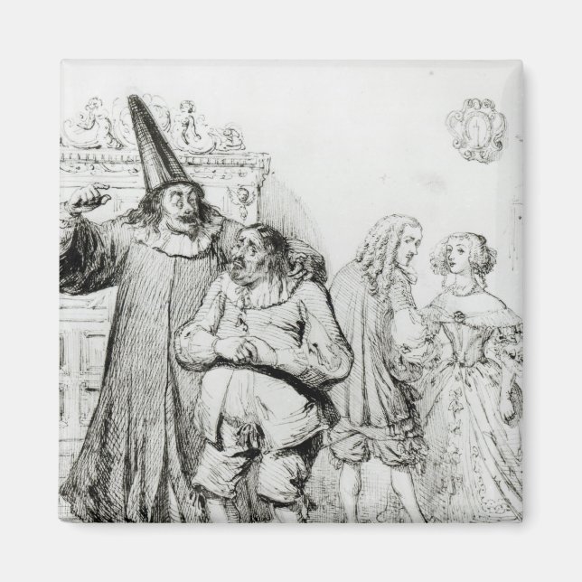 Aimant Argan et Monsieur Purgon (Devant)