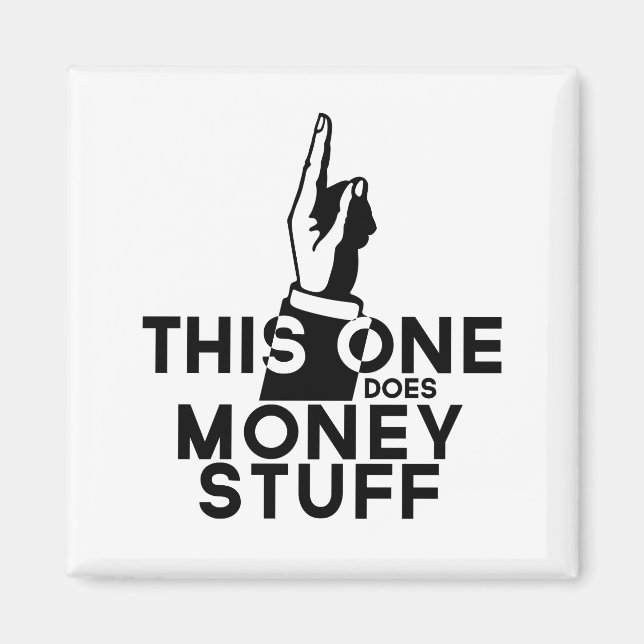 Aimant Argent Drôle - Vintage Celui-Ci Fait De L'Argent (Devant)