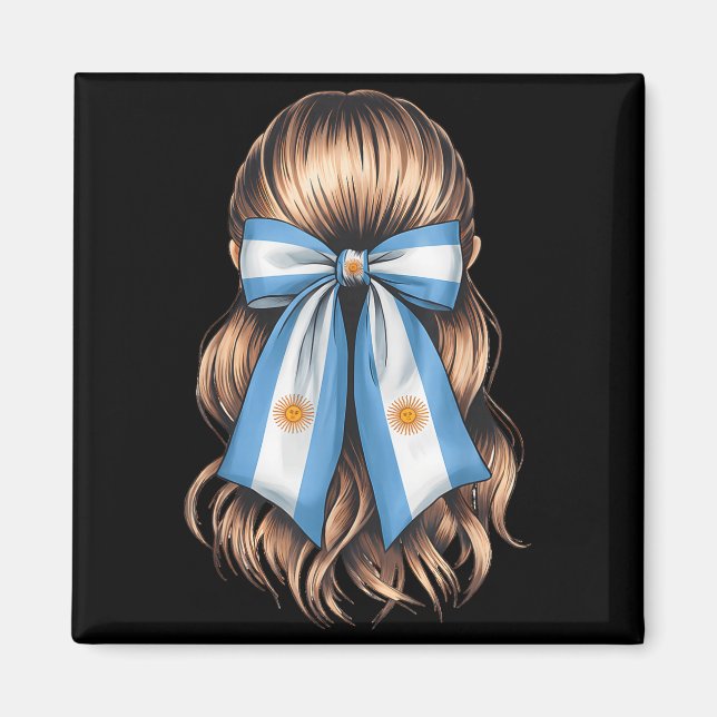 Aimant Argentina Pride Argentinian Flag  (Devant)