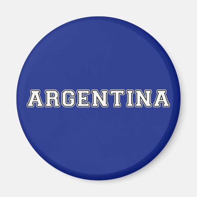 Aimant Argentine (Devant)