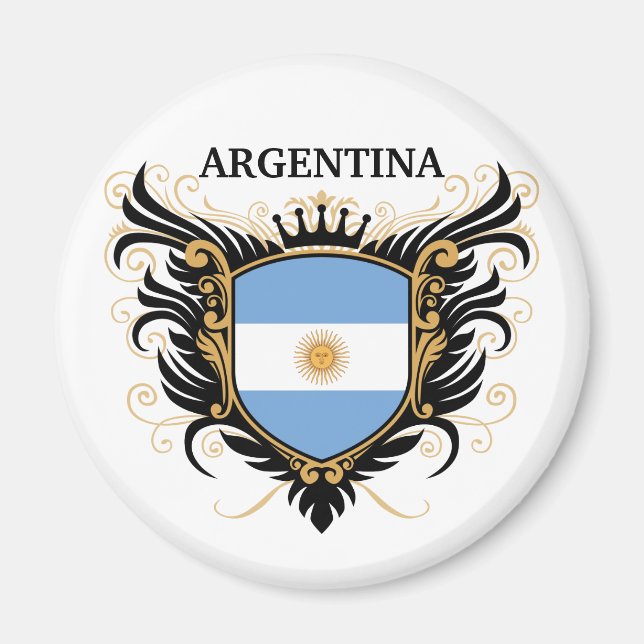Aimant Argentine [personnaliser] (Devant)