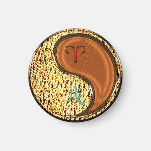 Aimant Aries et Wood Dog