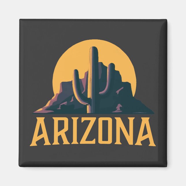 Aimant Arizona États-Unis d'Amérique (Devant)