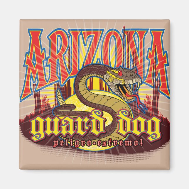 Aimant Arizona Snake (Devant)