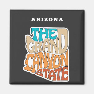 Aimant Arizona State Nickname Word Art