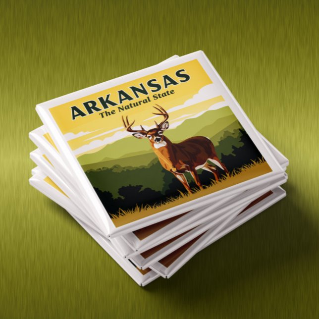 Aimant Arkansas vintage (Créateur téléchargé)