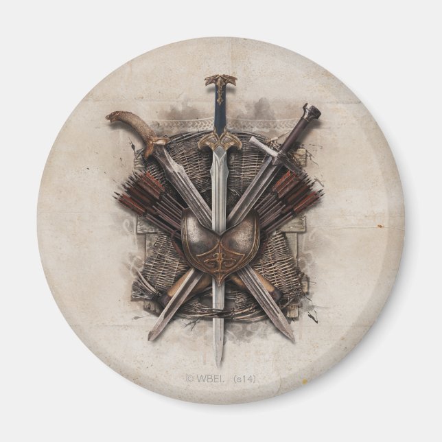 Aimant Arme De L'Armée Des Hommes (Devant)