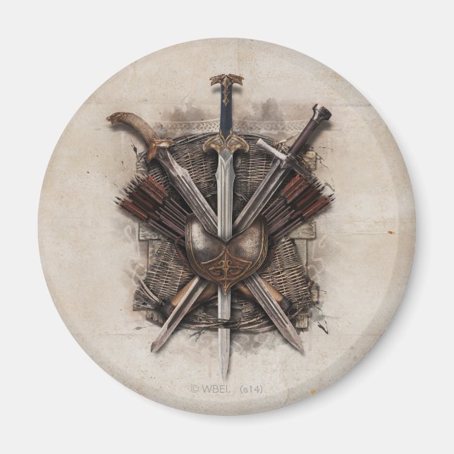 Aimant Arme De L'Armée Des Hommes (Devant)