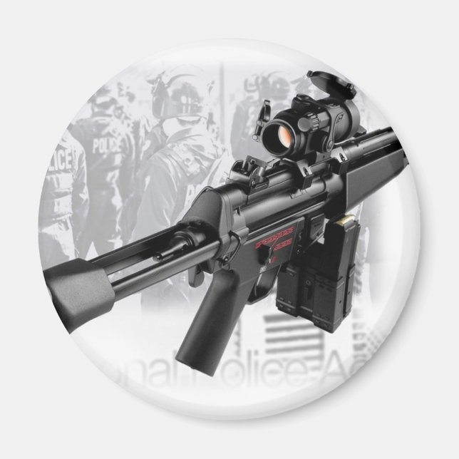 Aimant Arme de police (Devant)