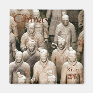 Aimant Armée de Terracotta à Xi'an / 西 Chine