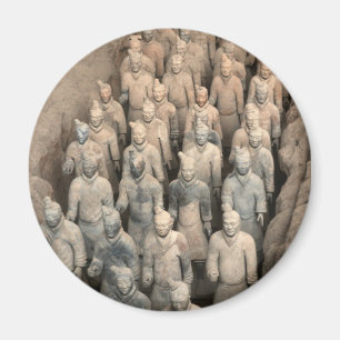Aimant Armée de terre cuite