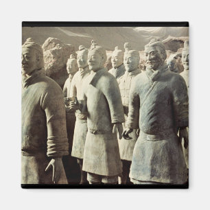 Aimant Armée de terre cuite, dynastie Qin, 210 av. J.-C.;