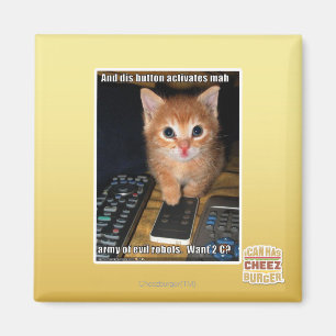 Aimant Armée des robots mauvais