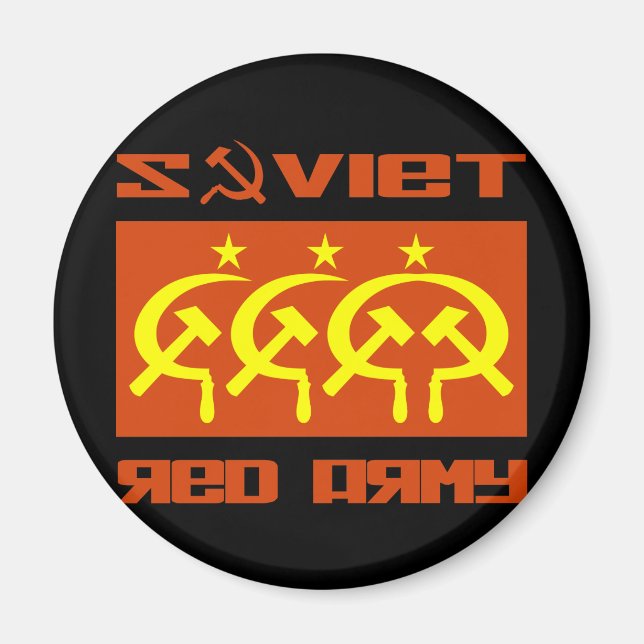 Aimant Armée rouge soviétique CCCP (Devant)