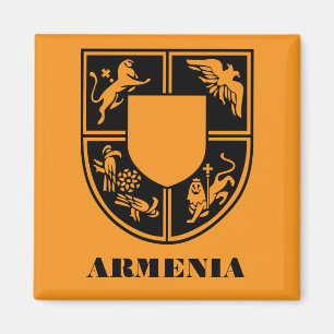 Aimant Armenian State Emblem Art Contemporain