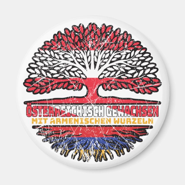 Aimant Arménie Autriche Autriche Arbre (Devant)