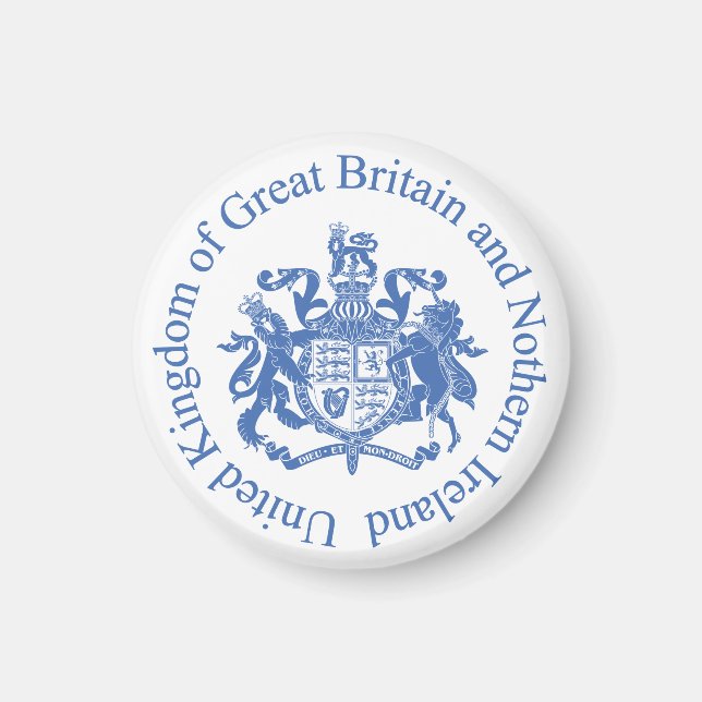 Aimant Armoiries britanniques (Devant)