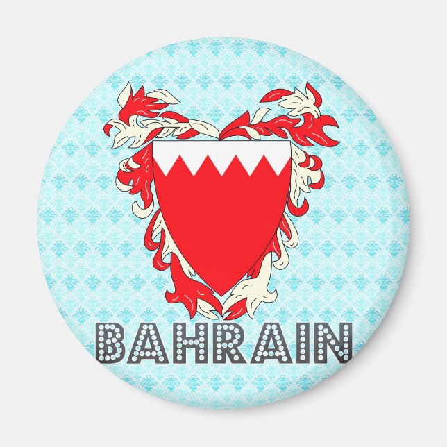 Aimant Armoiries de Bahreïn (Devant)