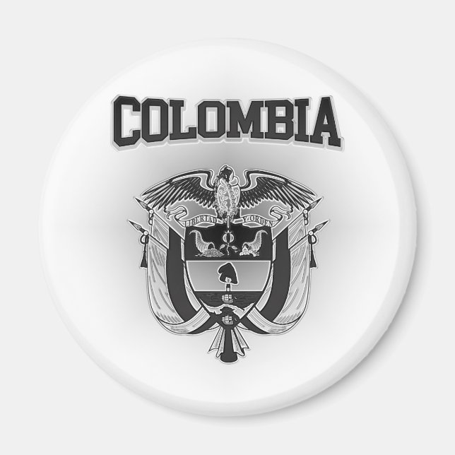 Aimant Armoiries de Colombie (Devant)