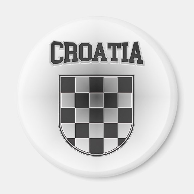Aimant Armoiries de Croatie (Devant)