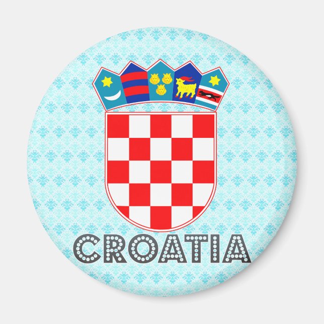 Aimant Armoiries de Croatie (Devant)