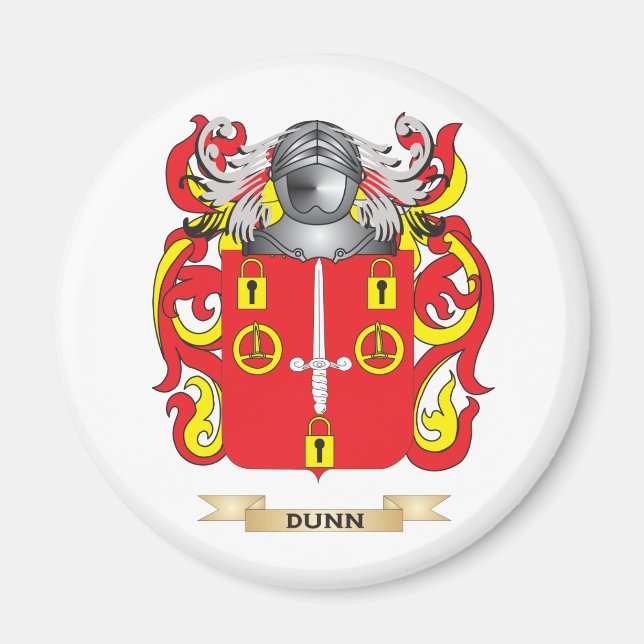 Aimant Armoiries de Dunn (Écosse) (Devant)