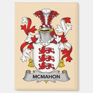 Aimant Armoiries de la famille McMahon 