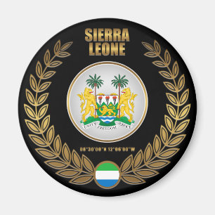Aimant Armoiries de la Sierra Leone