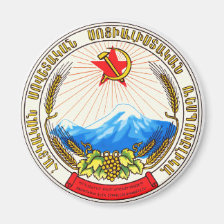 Aimant Armoiries de l'Arménie Symbole héraldique officiel