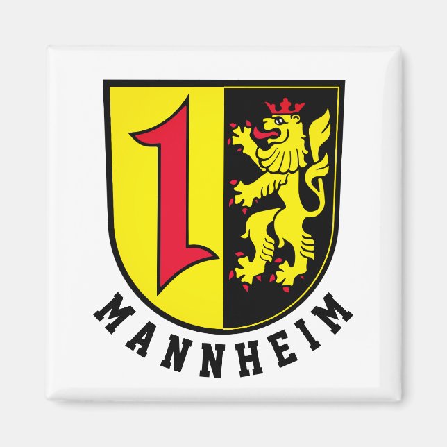 Aimant Armoiries de Mannheim (Devant)