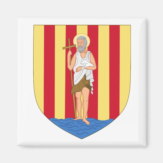 Aimant Armoiries de Perpignan (Devant)