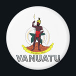 Aimant Armoiries de Vanuatu<br><div class="desc">Vanuatu Armoiries de haute qualité,  Insigne national. Grand cadeau pour tout Ni Vanuatu. Ce produit Ni Vanuatu,  ainsi que beaucoup d'autres,  les cadeaux Vanuatu,  pour Ni Vanuatu fierté avec cet emblème Vanuatu disponible sur www.RepresentMyCountry.com.</div>