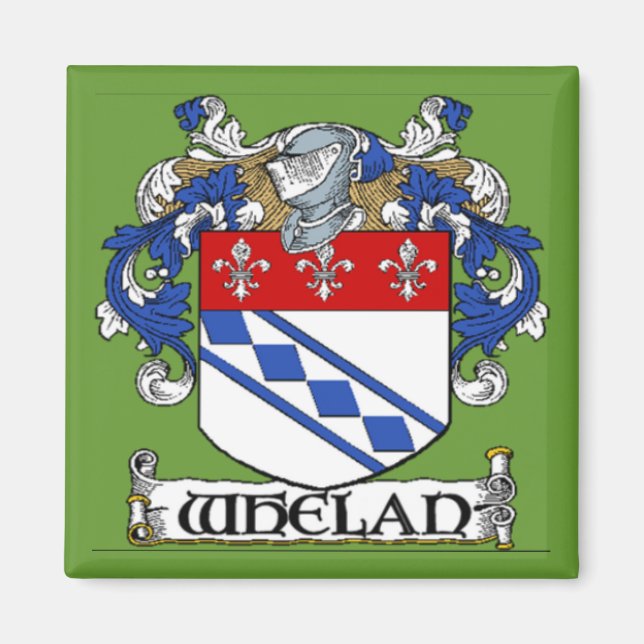 Aimant Armoiries de Whelan (Devant)