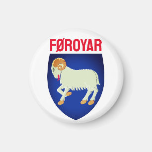 Aimant Armoiries des îles Féroé (DANEMARK)
